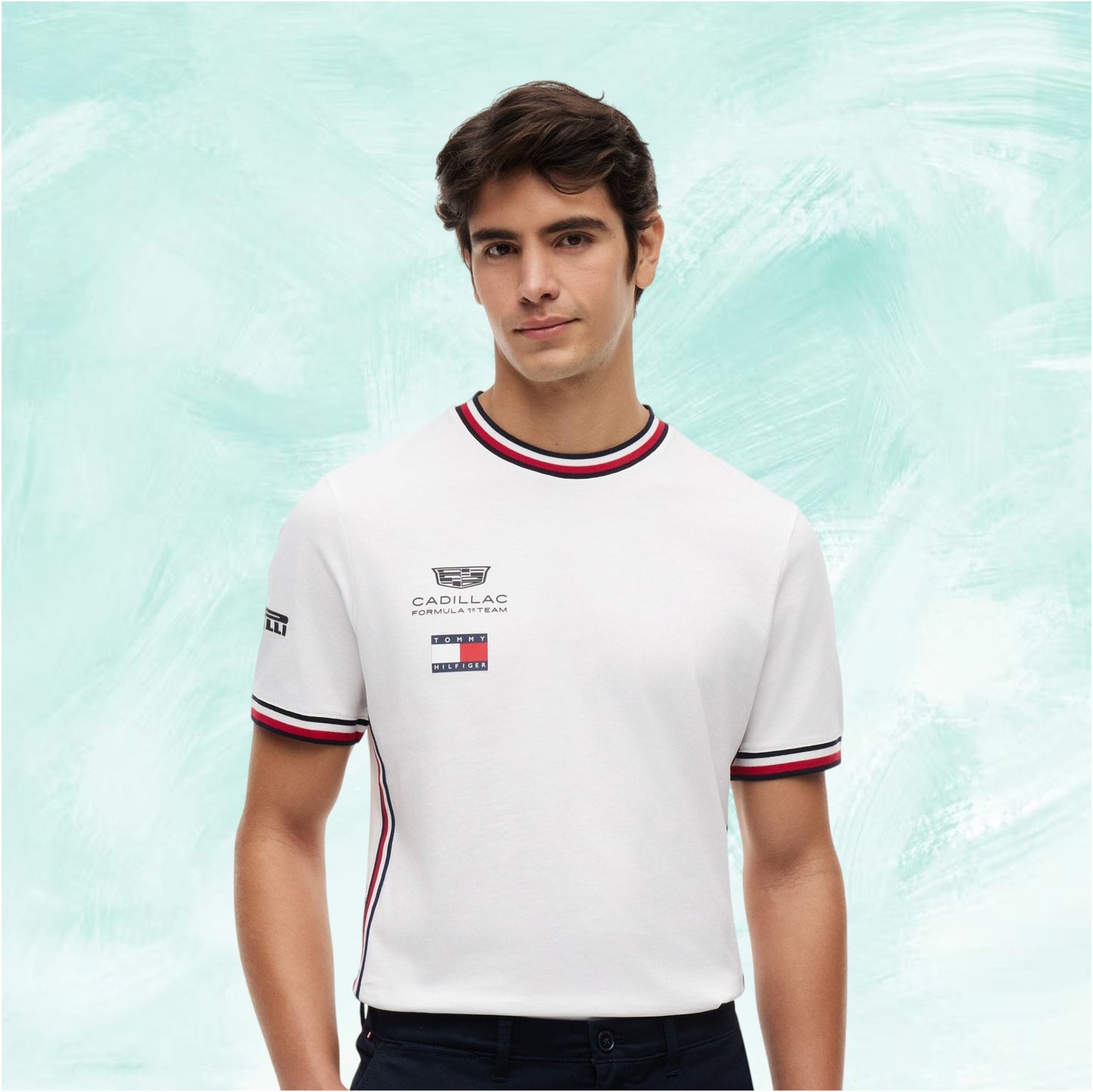 Men's Tommy Hilfiger x Cadillac F1 Team Replica T-shirt