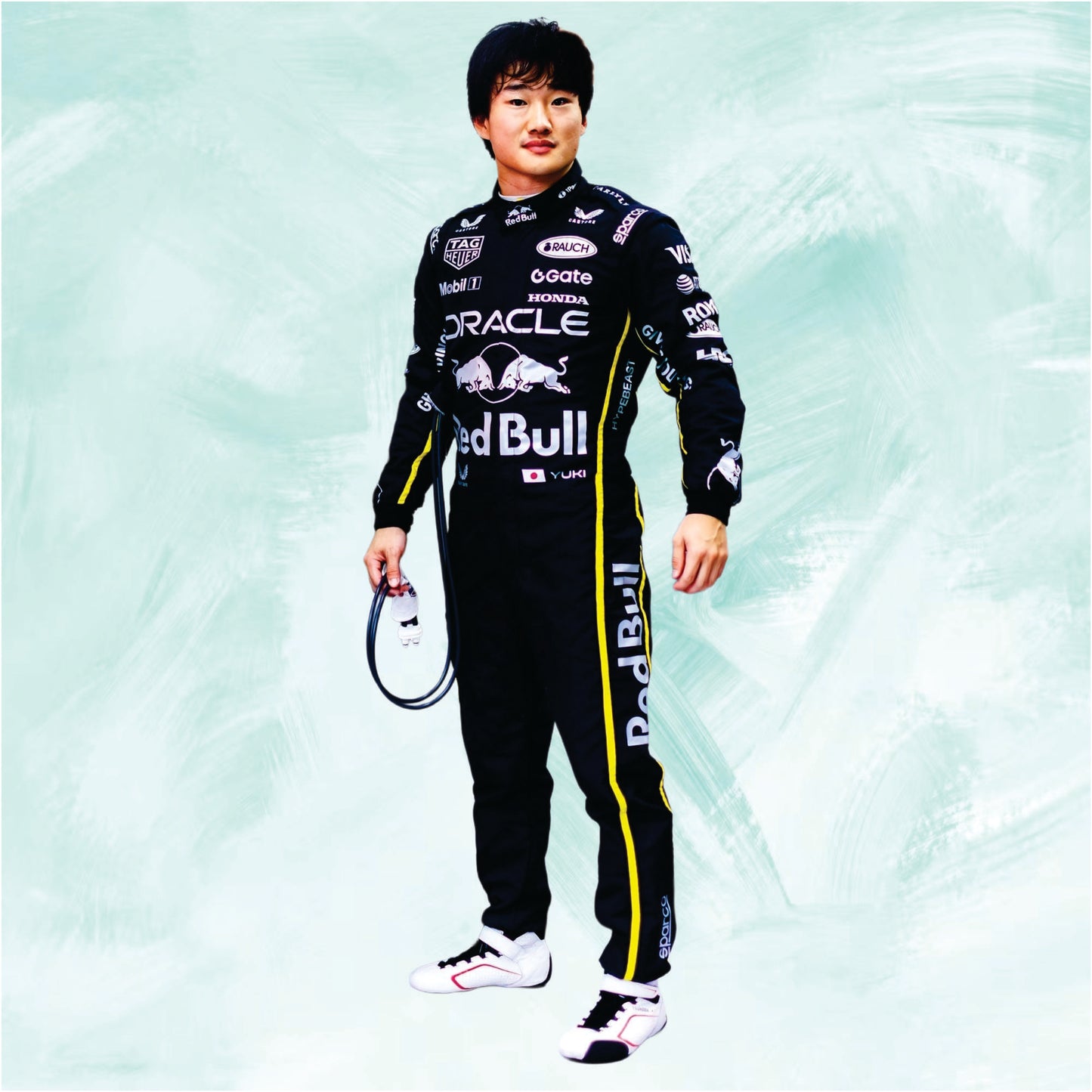 Yuki Tsunoda 2025 Red Bull Singapore GP F1 Suit