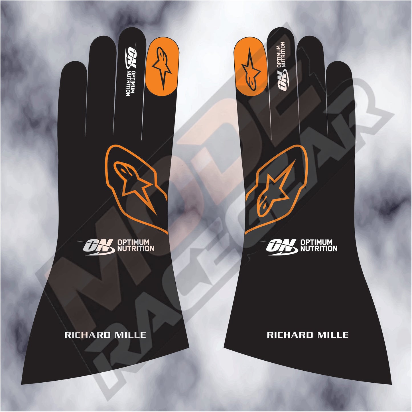Oscar Piastri 2024 McLaren F1 Gloves