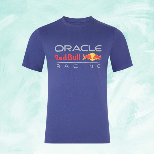 Max Verstappen 2025 Red Bull Racing Logo T-Shirt