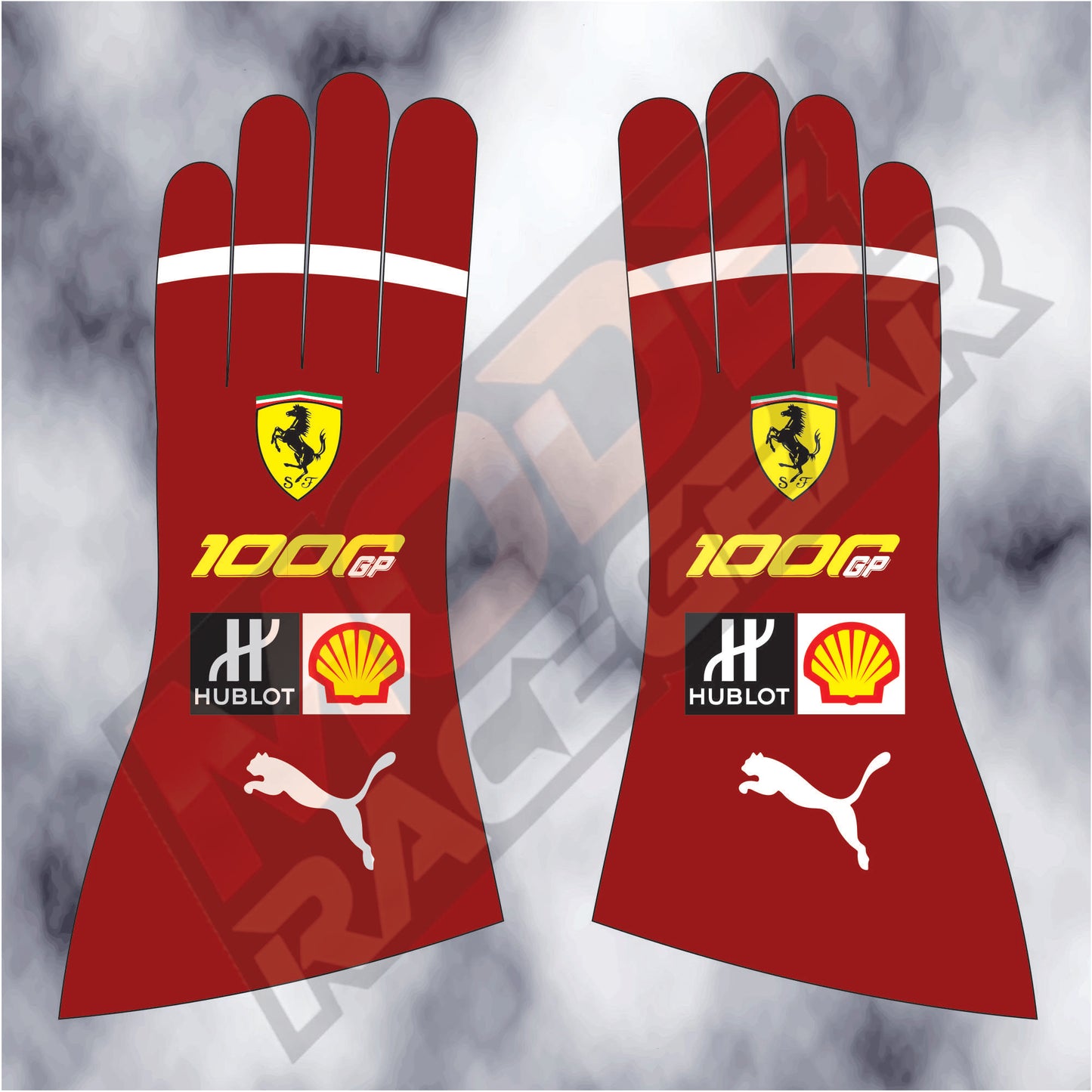 Charles Leclerc Ferrari Racing F1 Gloves