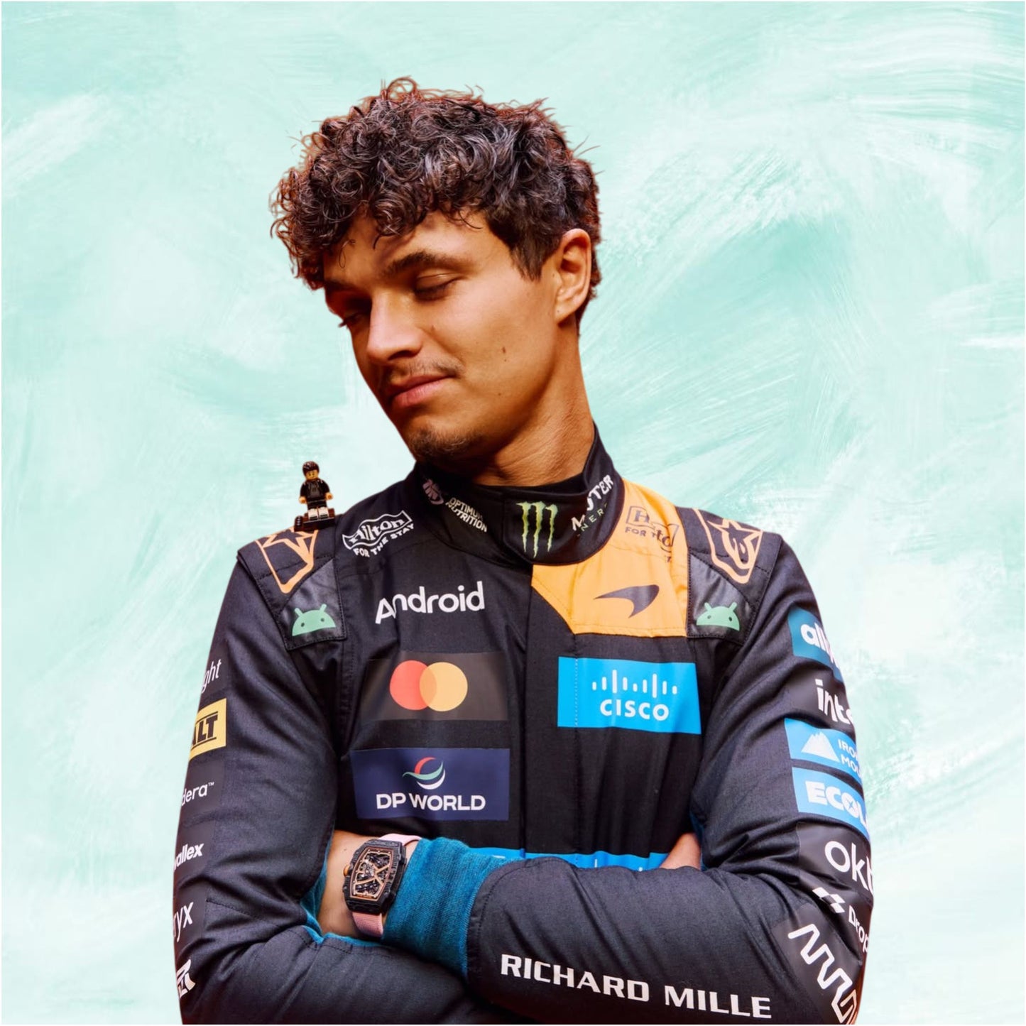 New Lando Norris 2026 McLaren 1000th Monaco Grand Prix F1 Racing Suit