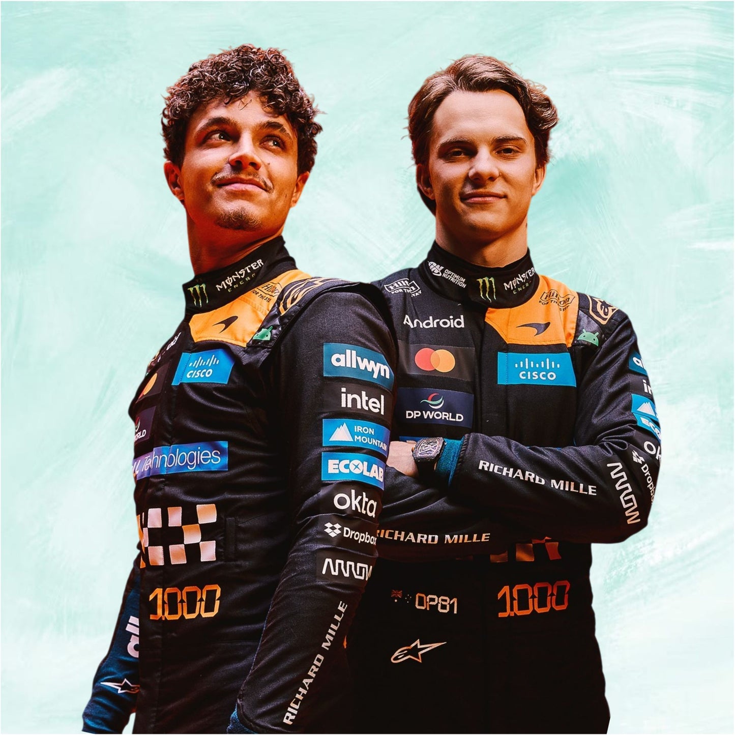 2026 McLaren 1000th Monaco Grand Prix F1 Racing Suit
