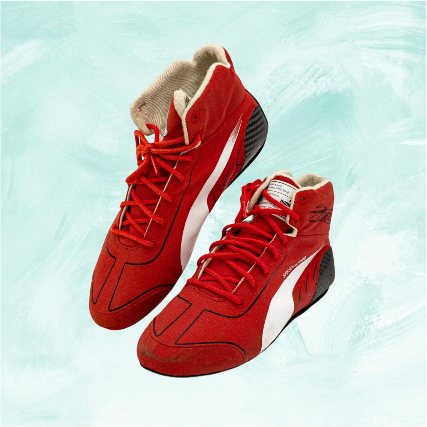 Charles Leclerc 2022 Ferrari F1 Puma Shoes