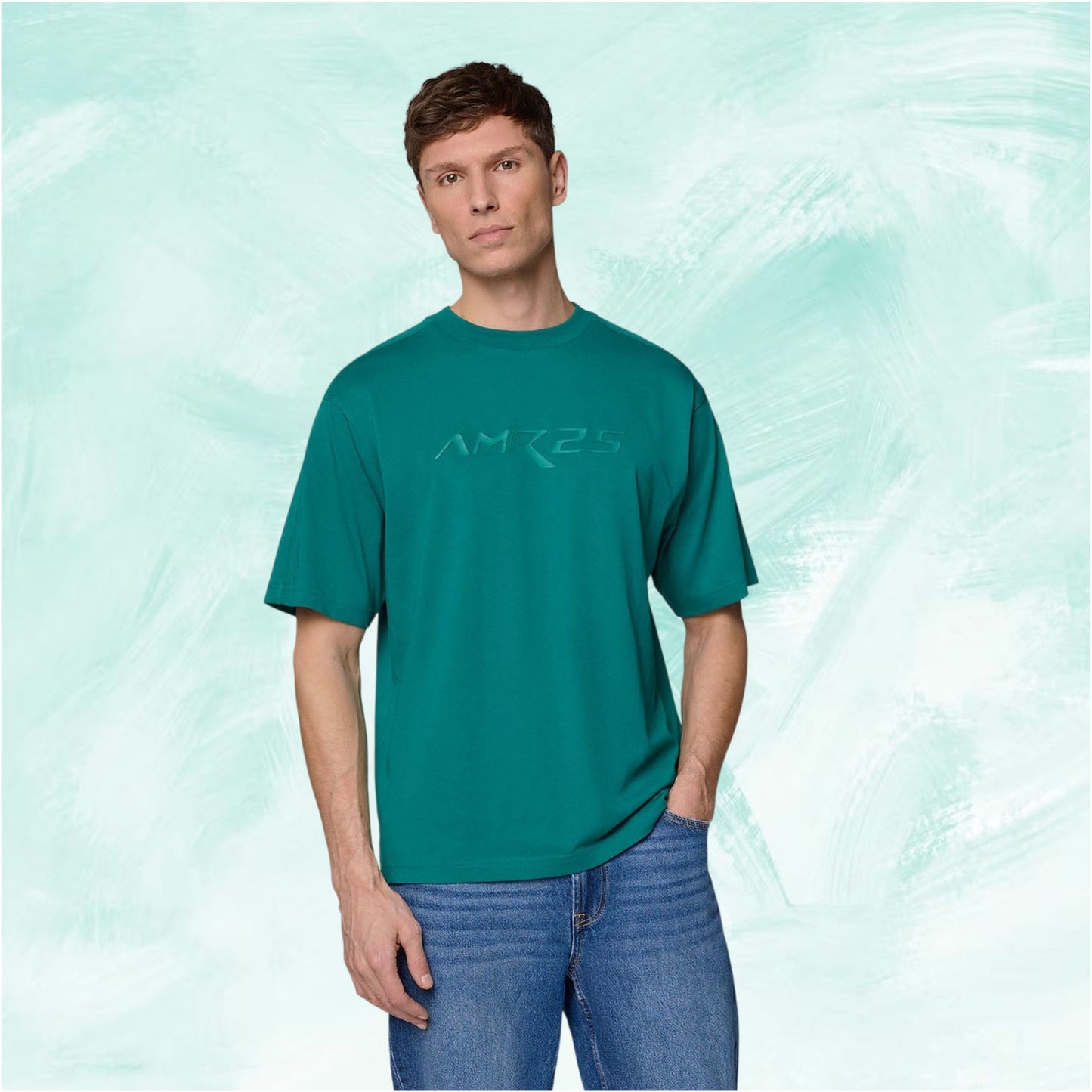 2025 Aston Martin Aramco F1 Men's AMR25 T-Shirt