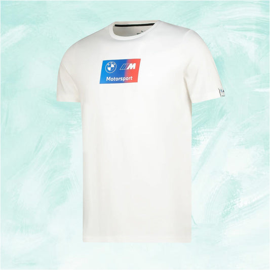 White Puma BMW M Motorsport crew neck T-Shirt