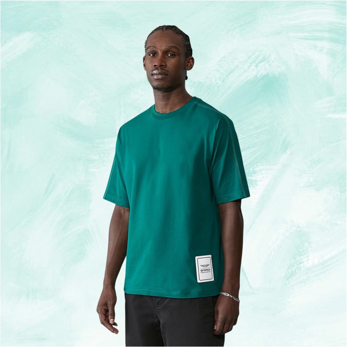 Aston Martin F1 Team Men's Logo T-Shirt - Green