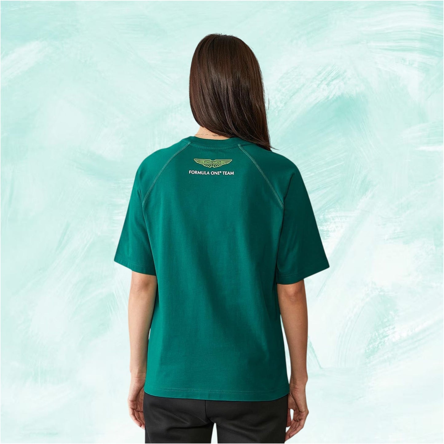 Aston Martin F1 Team Women's Logo T-Shirt - Green