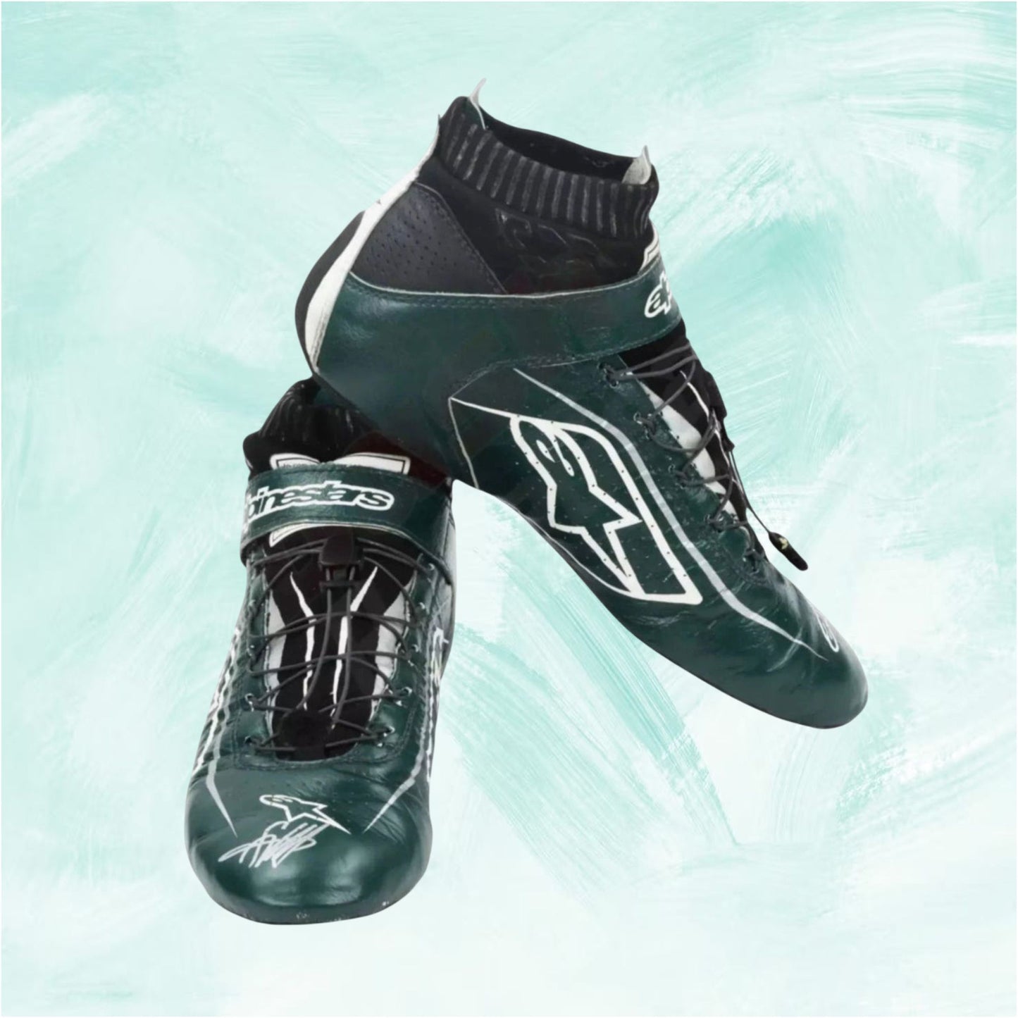 Lance Stroll 2021 Aston Martin F1 Race Shoes