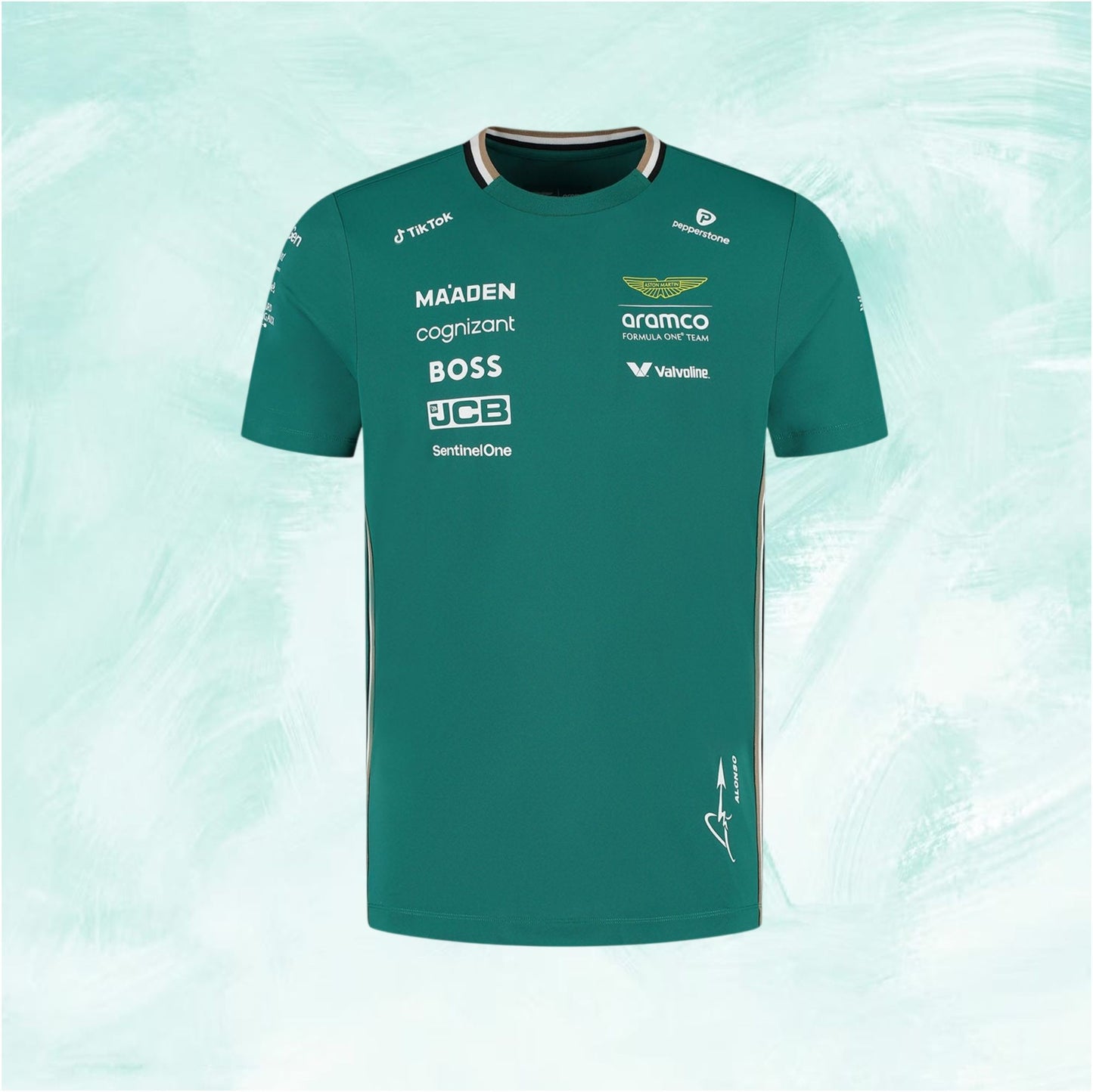 Aston Martin F1 2025 Fernando Alonso T-Shirt