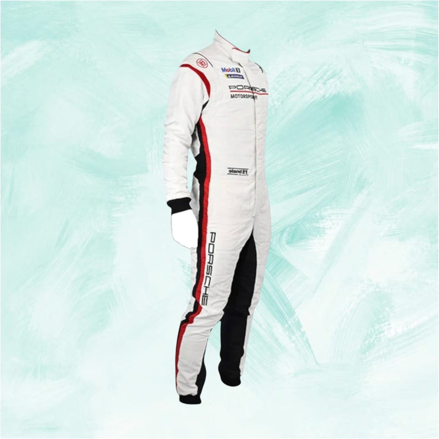 Porsche Motorsport Stand 21 F1 Kart Suit