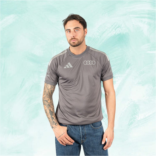 Grey Adidas Audi Revolut F1 Team T-Shirt