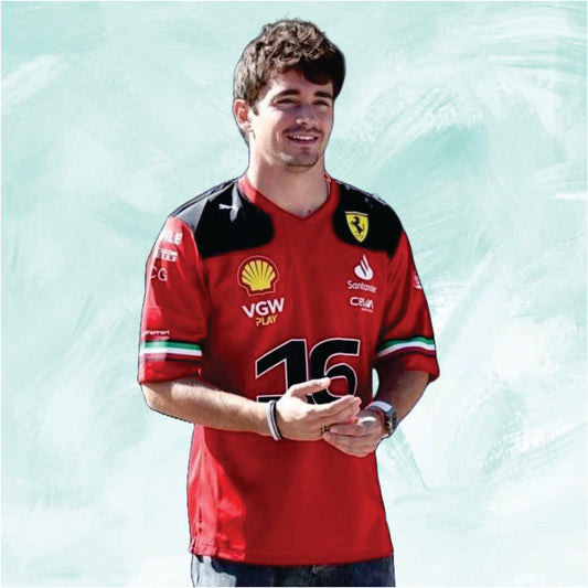 Ferrari shirt 2023 F1 charles leclerc