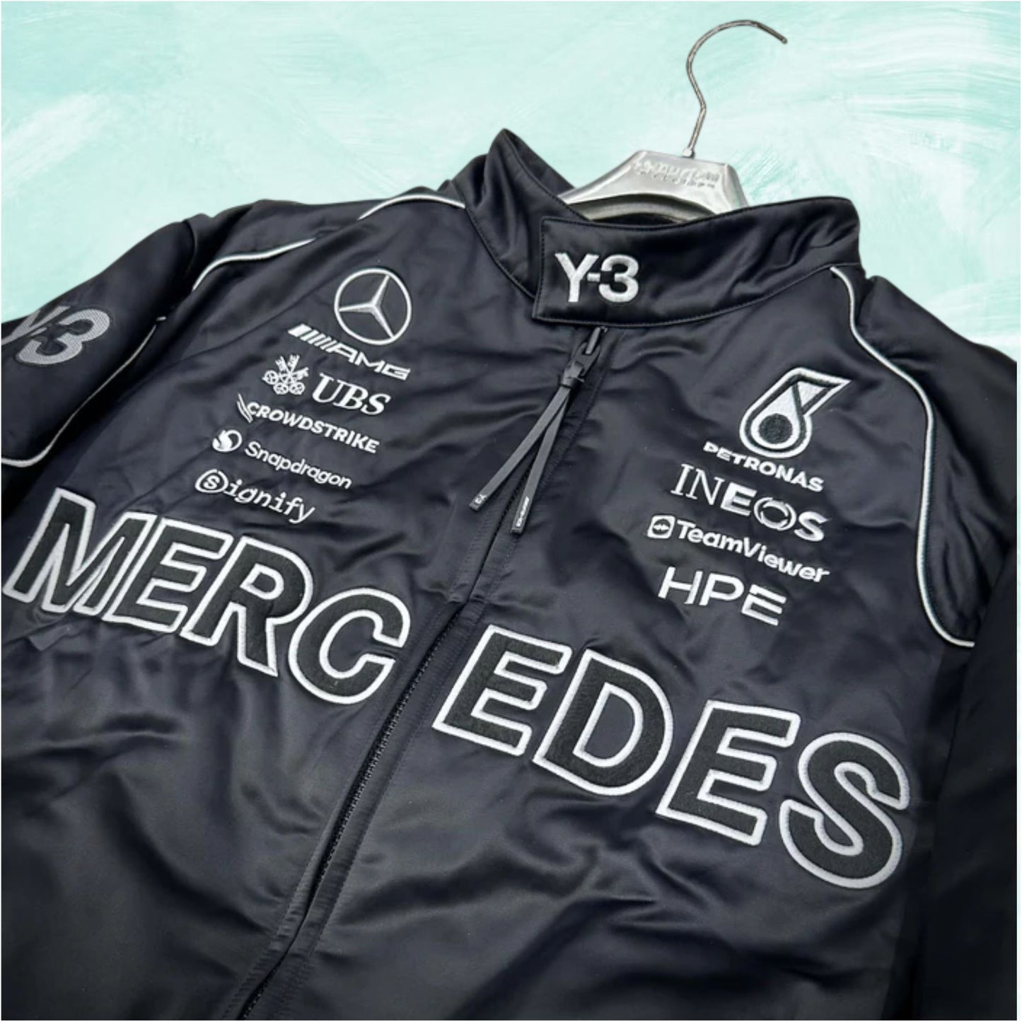 Y-3 x Mercedes AMG Petronas F1 Printed Jacket