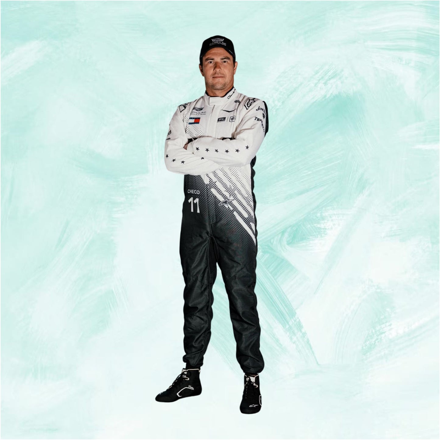 2026 Sergio Perez Cadillac Miami GP F1 Race Suit