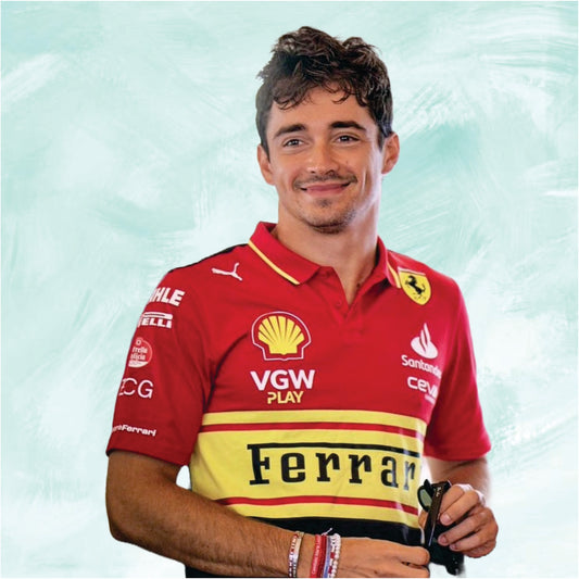 Ferrari shirt 2023 F1 charles leclerc