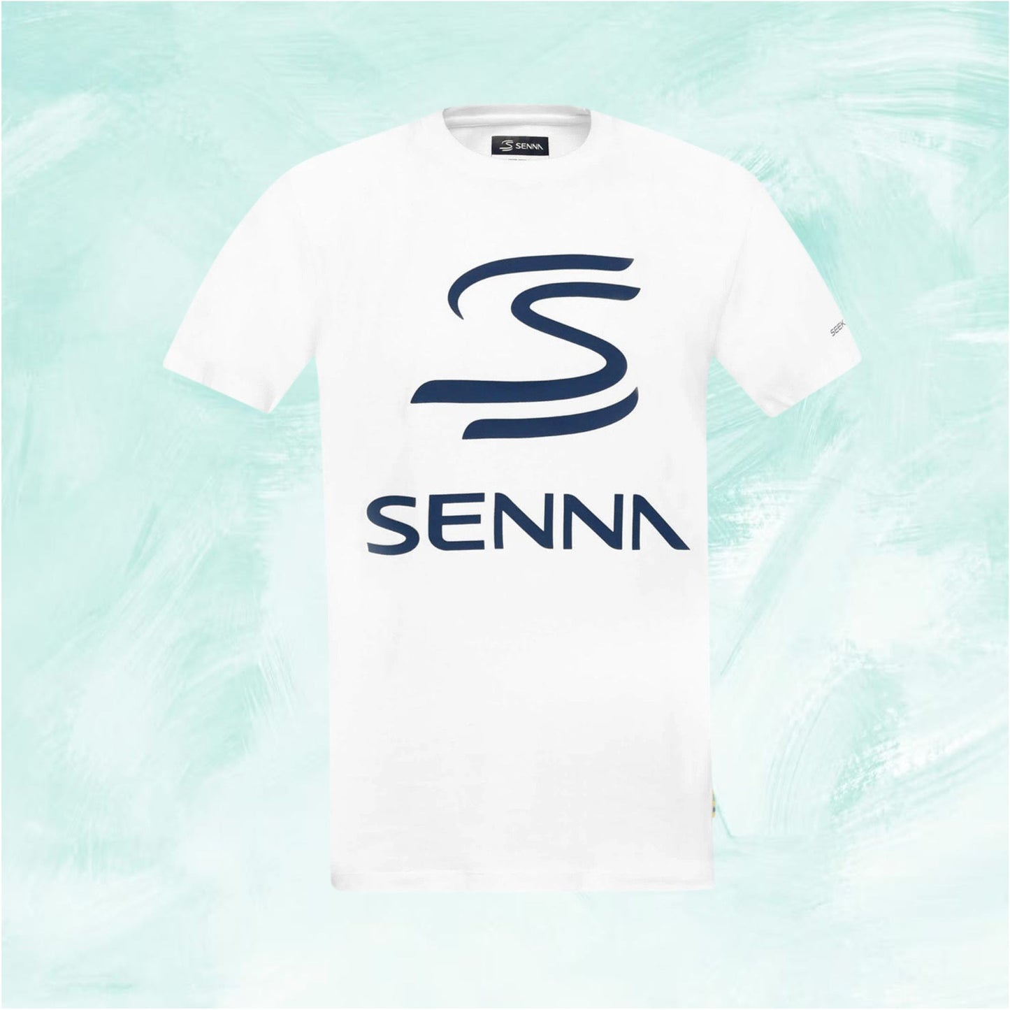White Ayrton Senna T-Shirt