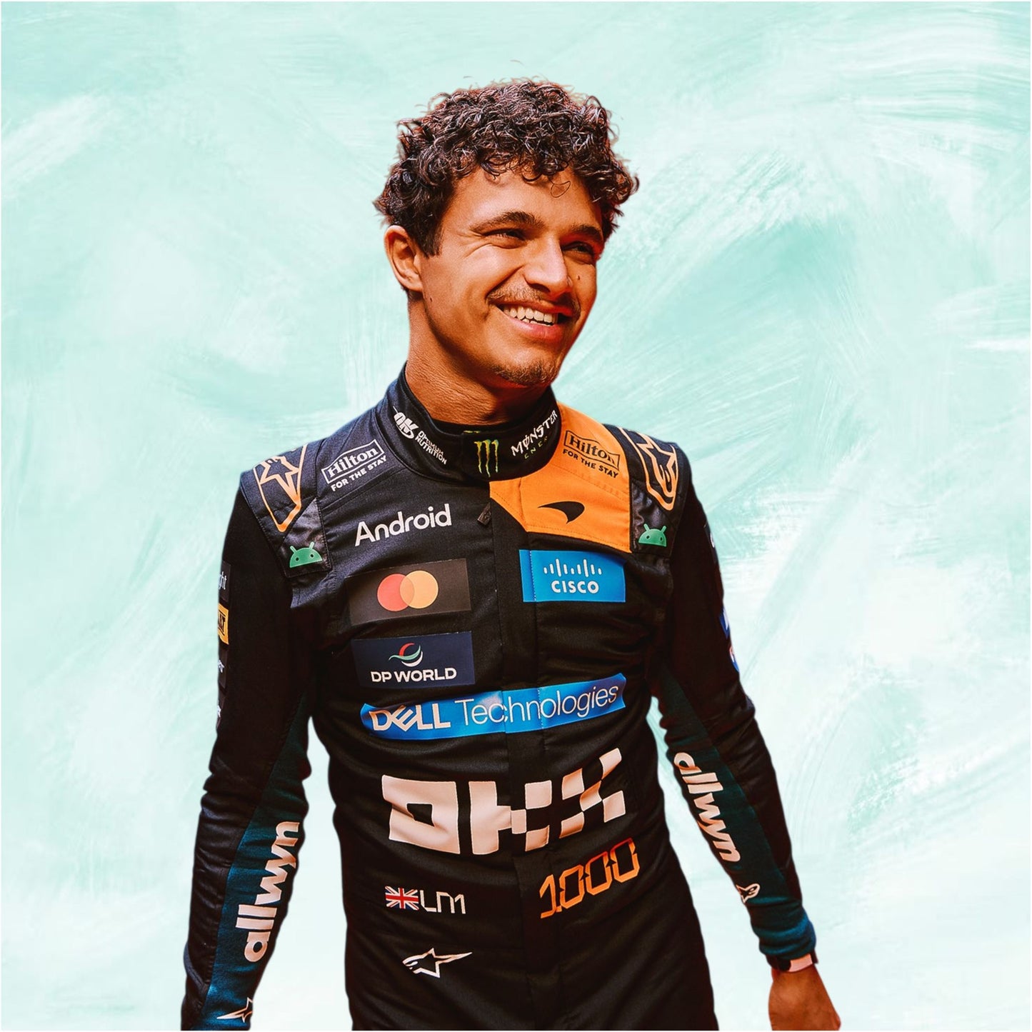 New Lando Norris 2026 McLaren 1000th Monaco Grand Prix F1 Racing Suit