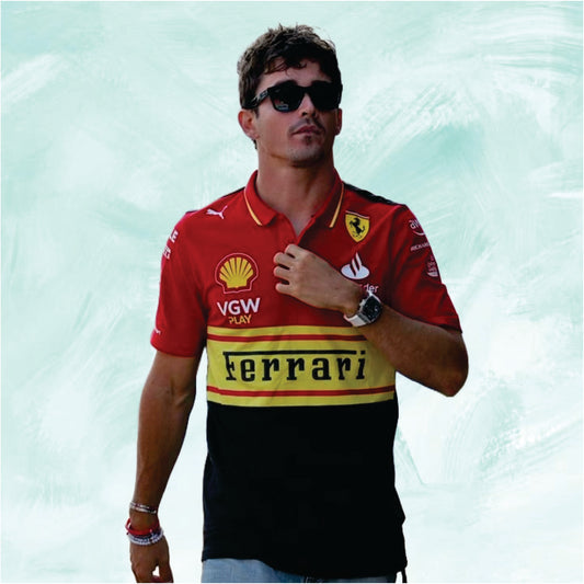 Ferrari shirt 2023 F1 charles leclerc