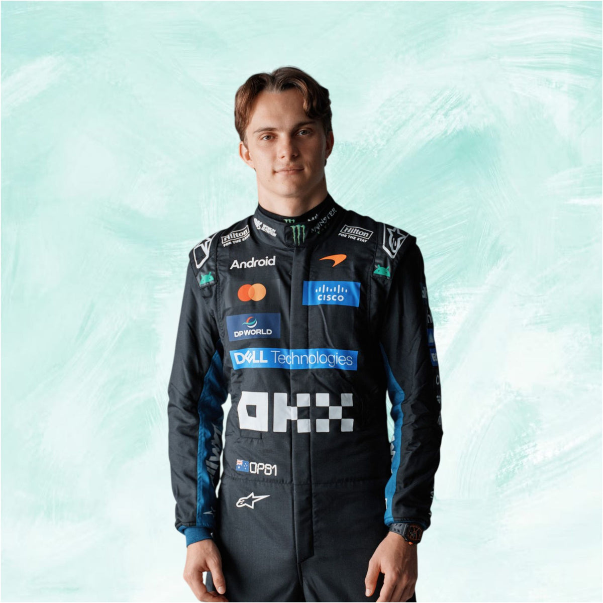 Oscar Piastri 2026 McLaren Italian Grand Prix F1 Racing Suit