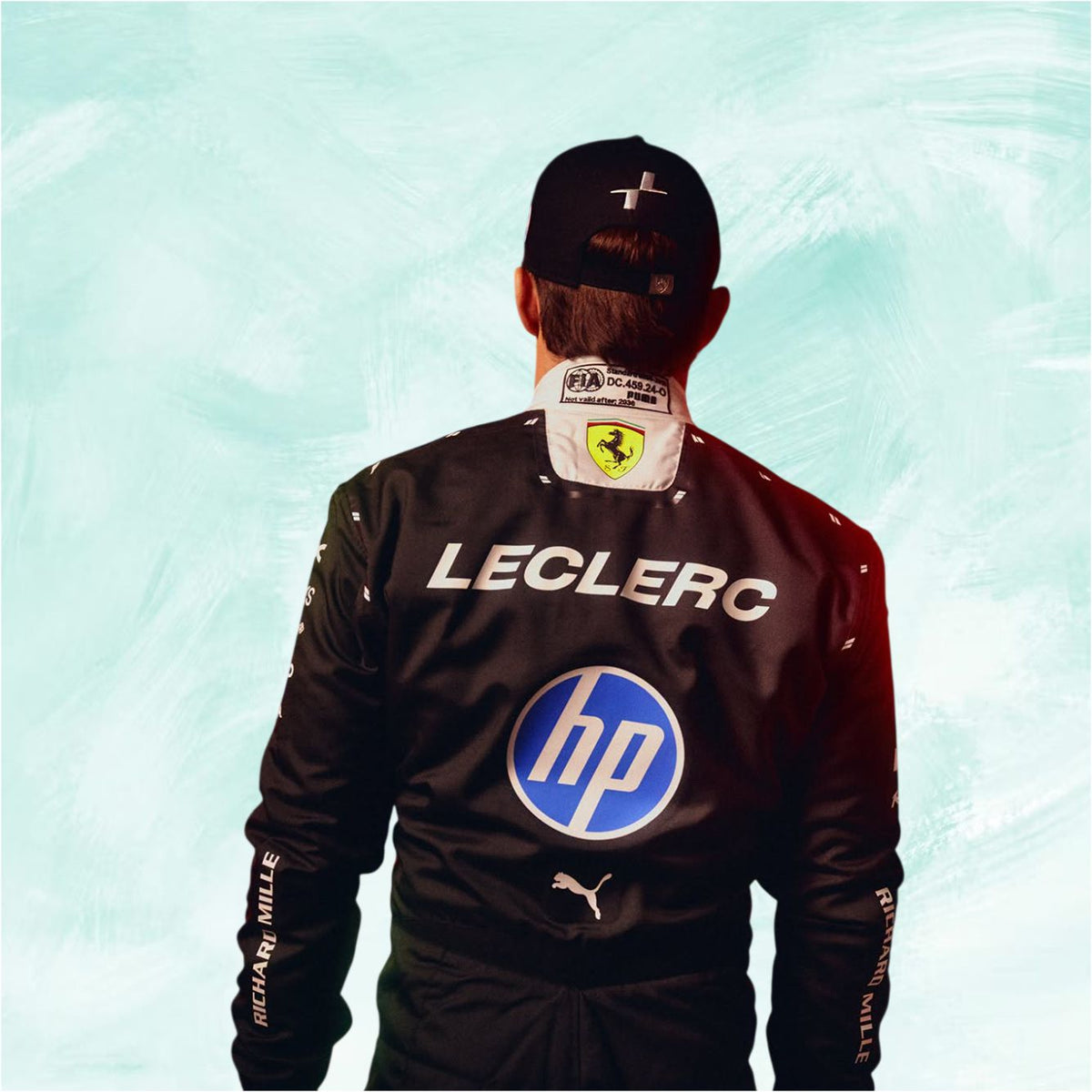 Charles Leclerc 2026 Ferrari Singapore GP Racing Suit