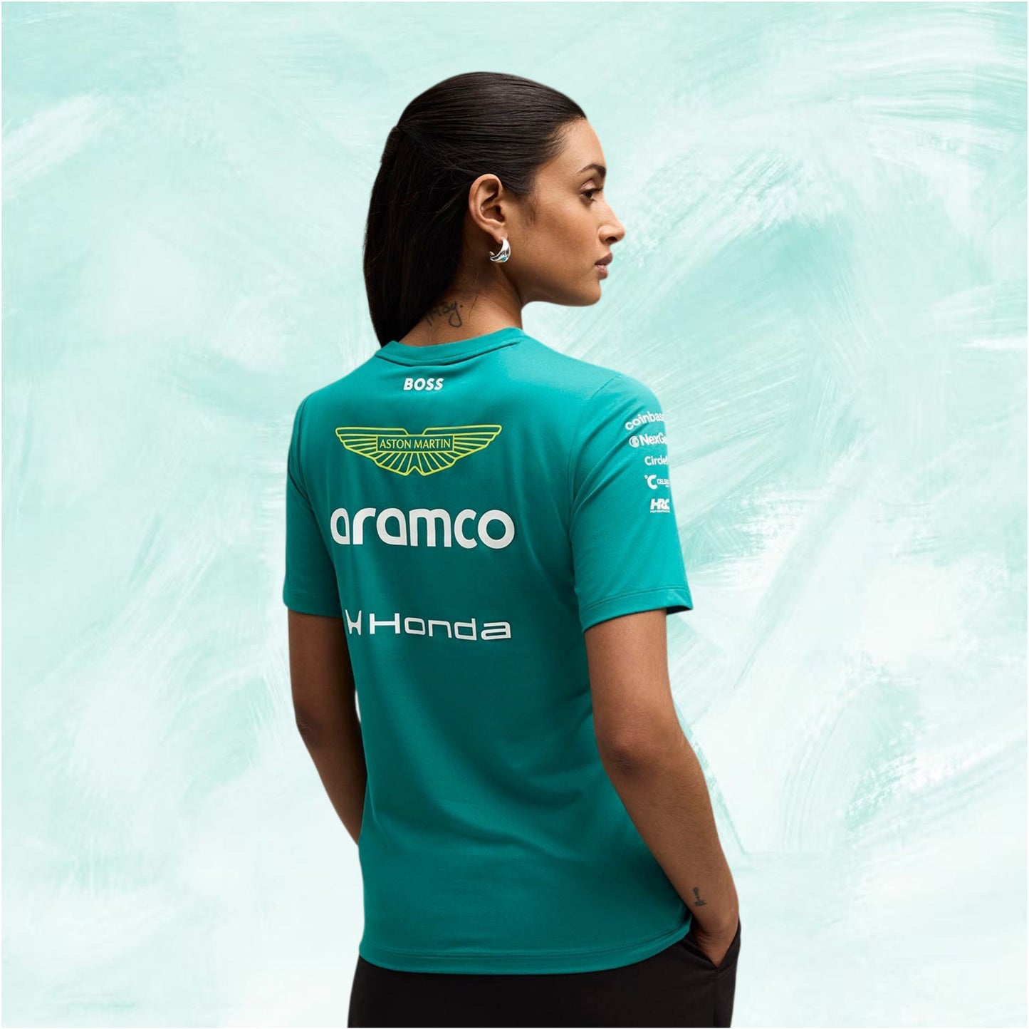 Aston Martin F1 2026 Women's Team T-Shirt - Green