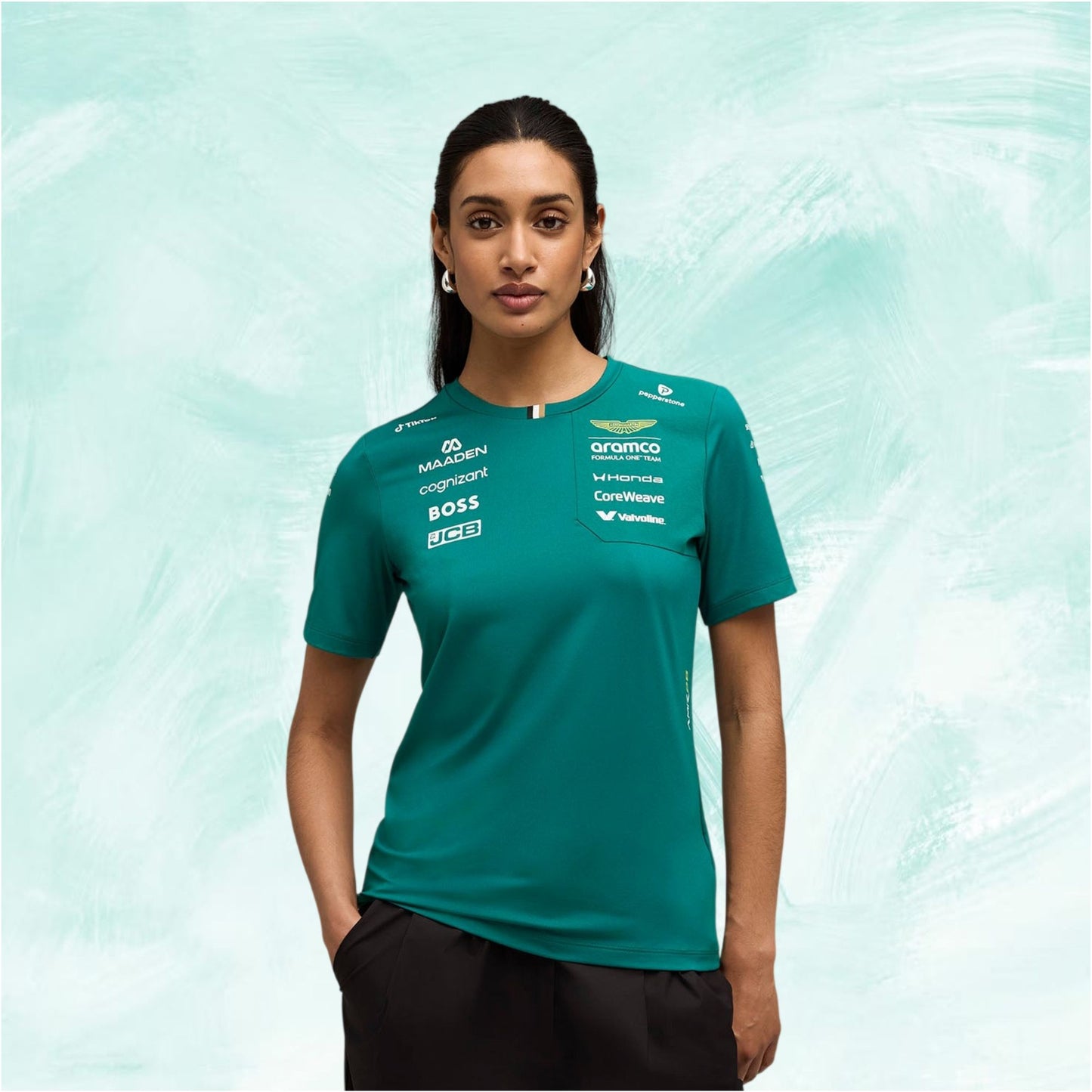 Aston Martin F1 2026 Women's Team T-Shirt - Green