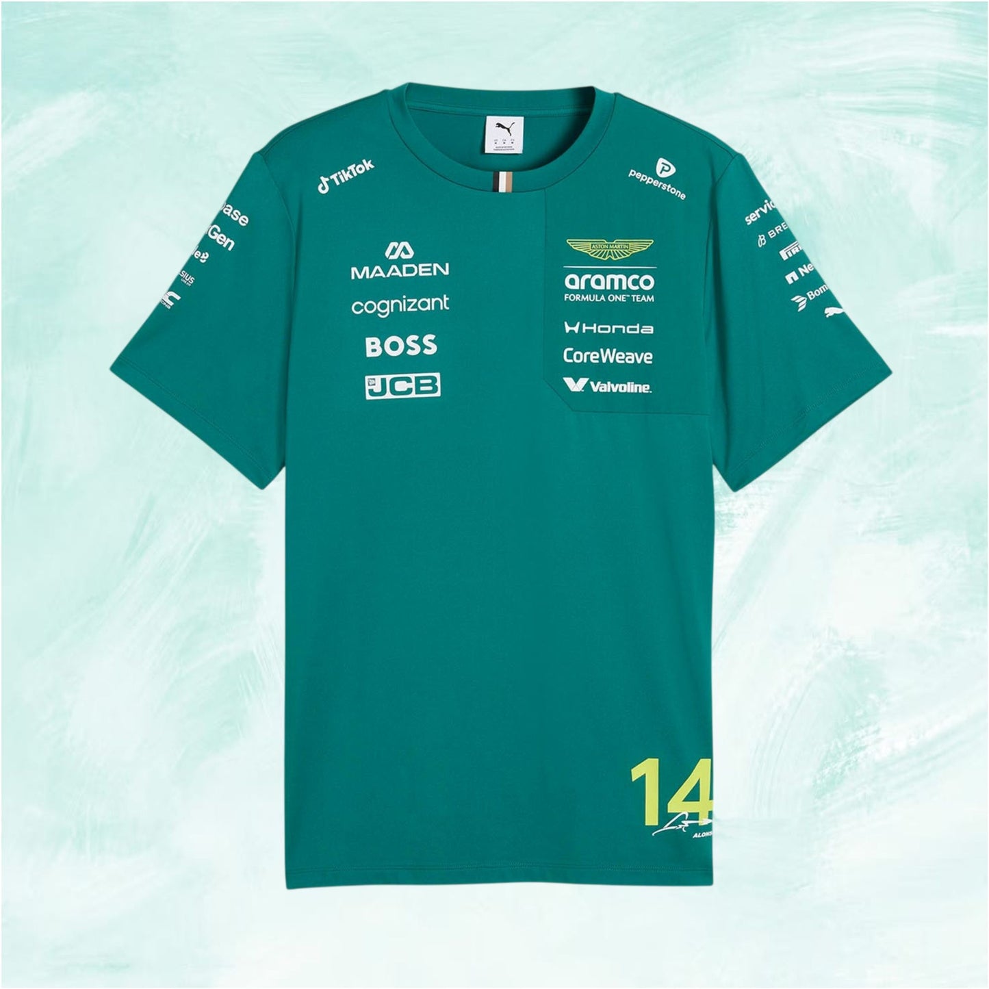 Aston Martin F1 Aramco 2026 Fernando Alonso T-Shirt