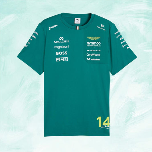 Aston Martin F1 Aramco 2026 Fernando Alonso T-Shirt