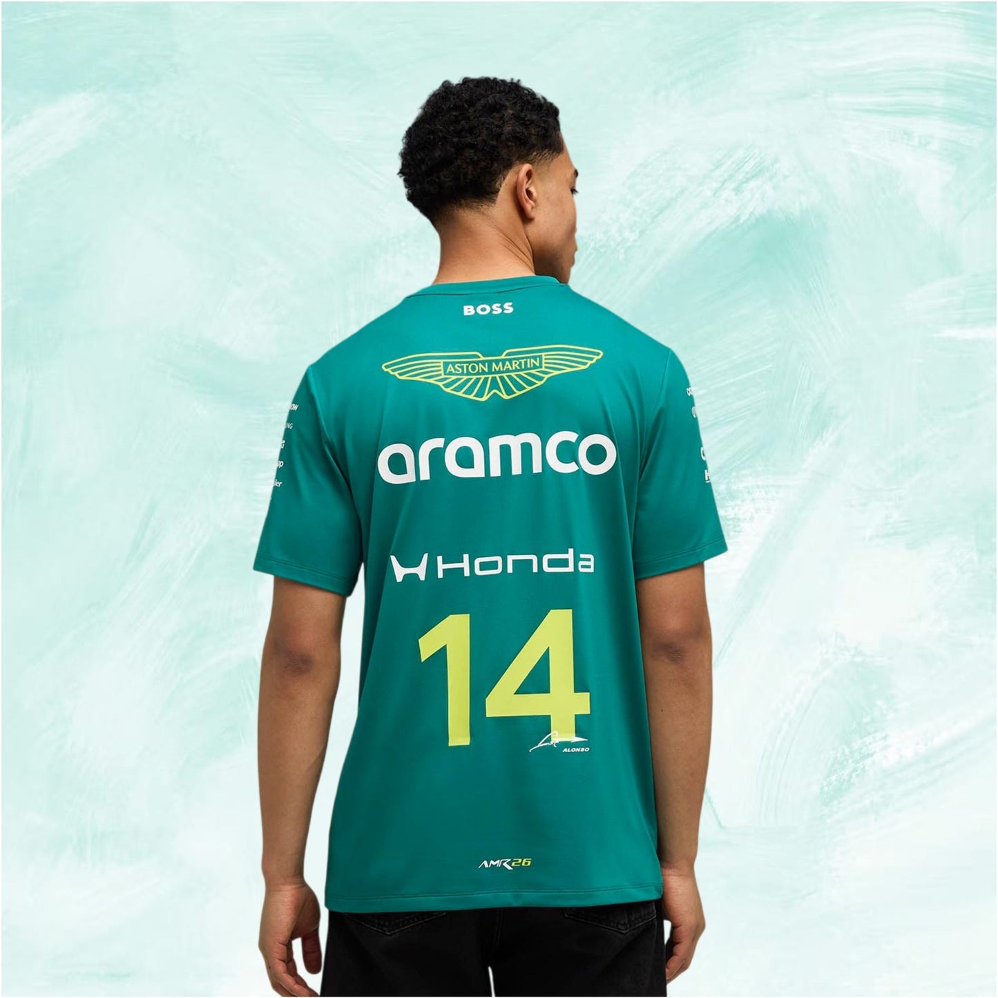 Aston Martin F1 Aramco 2026 Fernando Alonso T-Shirt