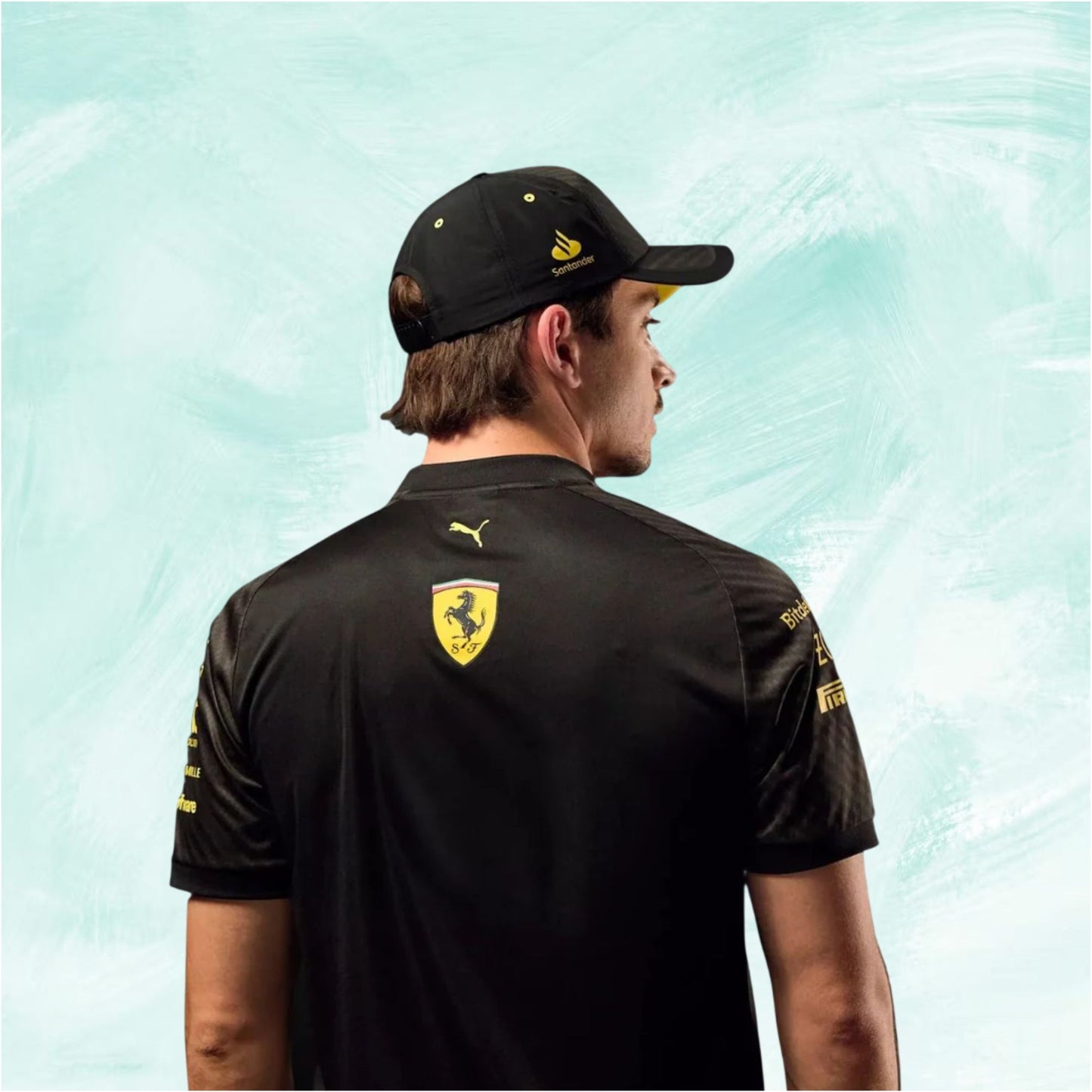 Charles Leclerc Scuderia Ferrari Monza GP Team T-Shirt