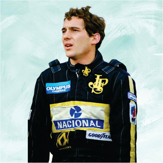 Ayrton Senna 1985 Jps Embroidery f1 race suit