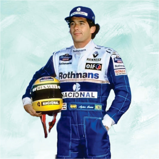 Ayrton Senna 1994 Rothmans Williams f1 race suit