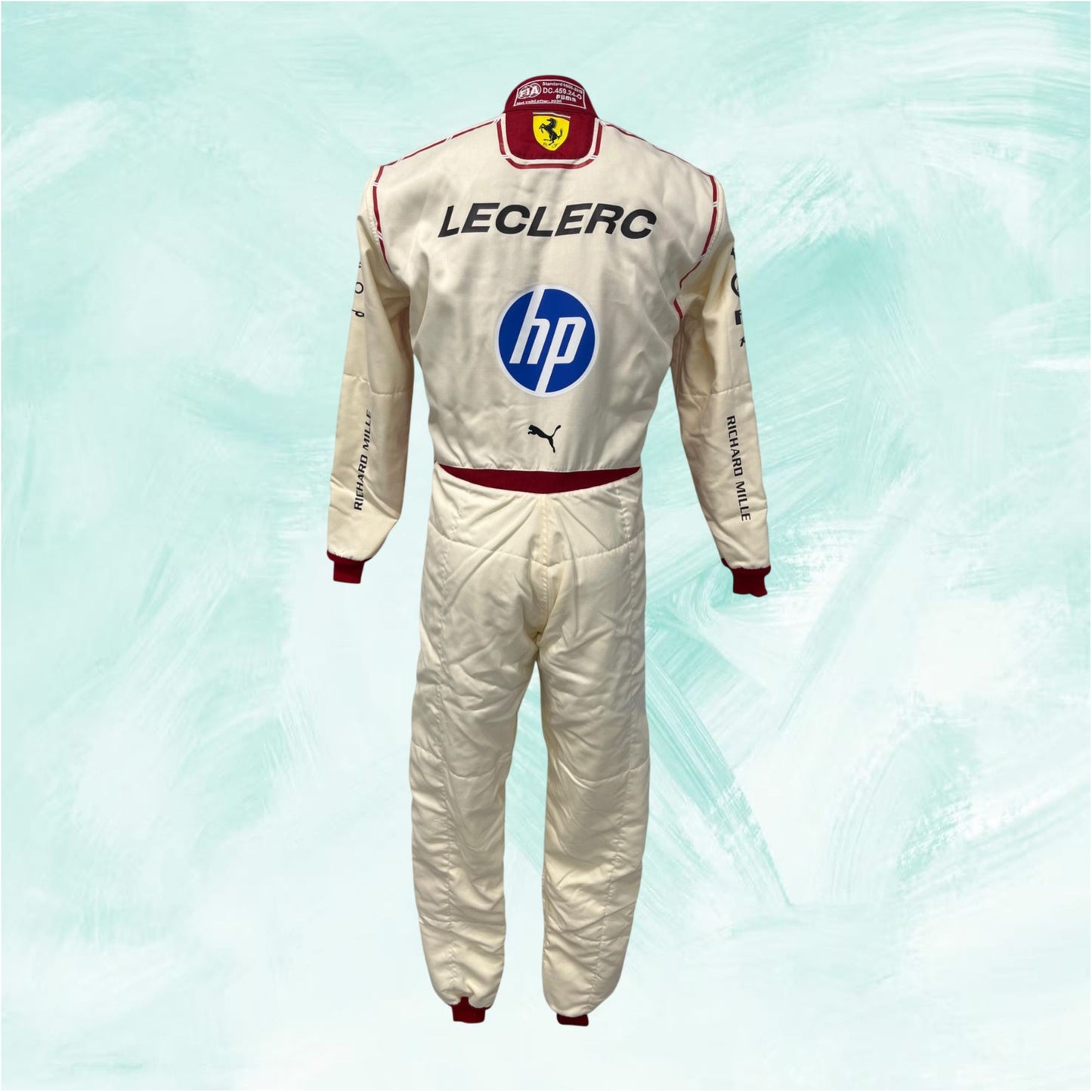 New Charles Leclerc 2026 Ferrari Replica Racing Suit Monaco Grand Prix