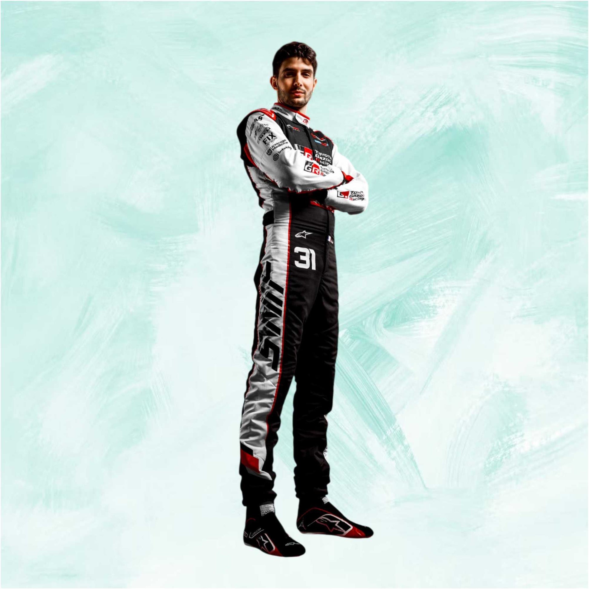 Esteban Ocon New 2026 Haas F1 Race Suit
