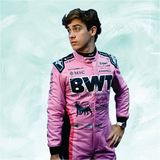 Franco Colapinto 2025 Grand Prix BWT Alpine F1 Team Austrian GP Racing Suit