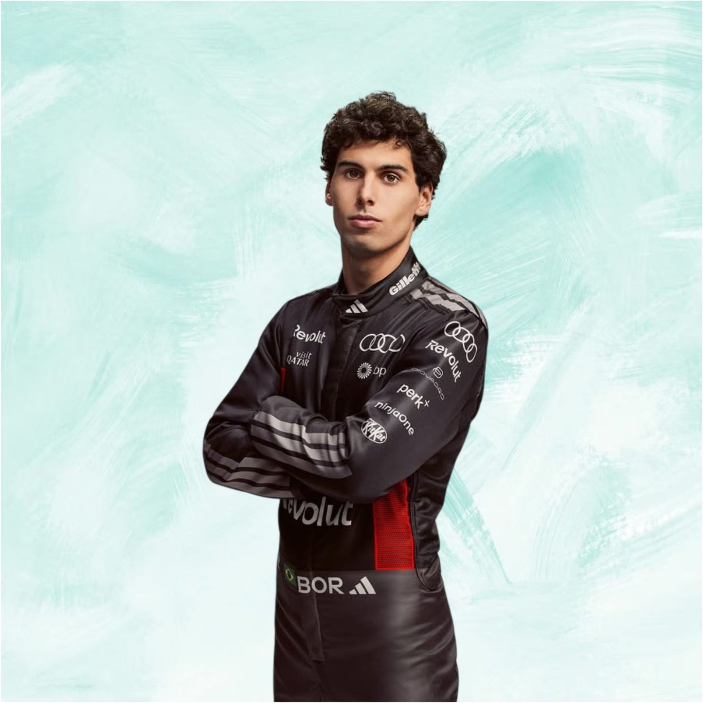 Gabriel Bortoleto 2026 Audi F1 Race Suit
