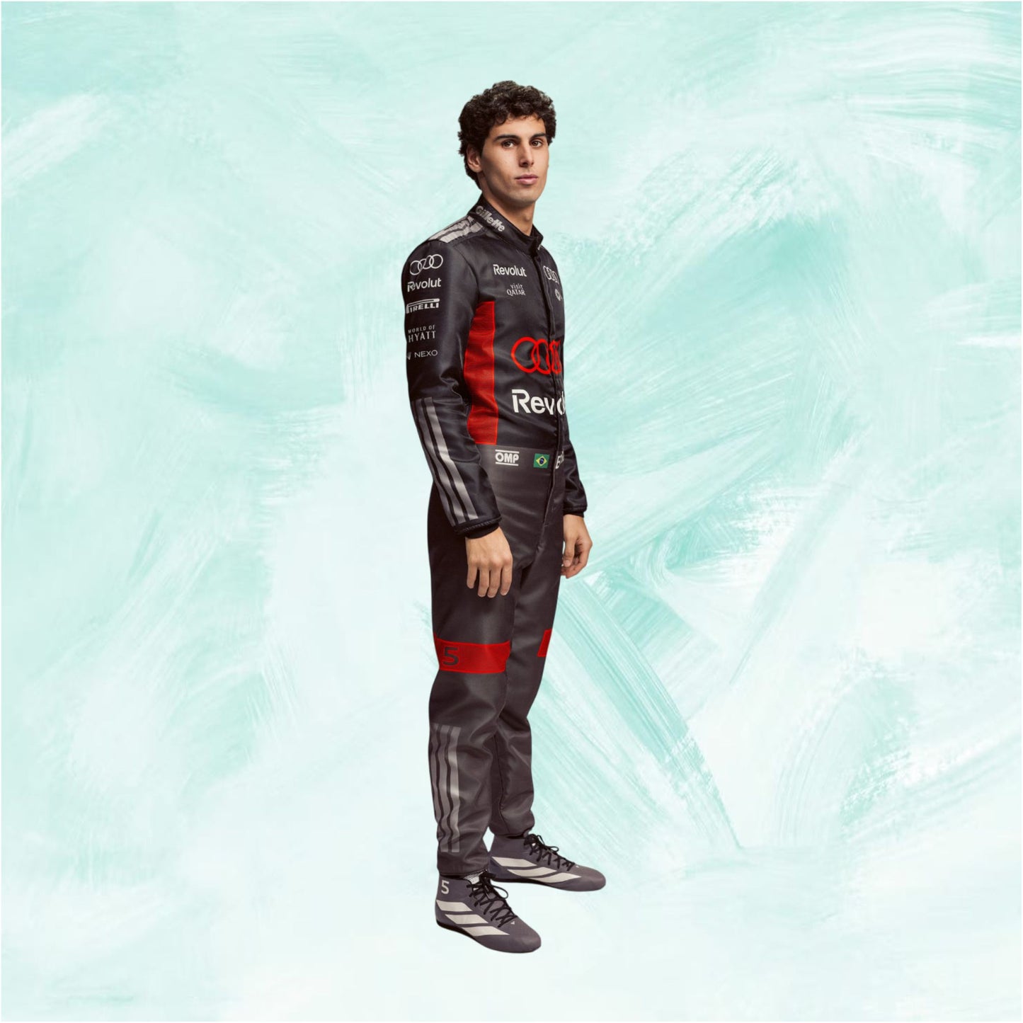 Gabriel Bortoleto 2026 Audi F1 Race Suit