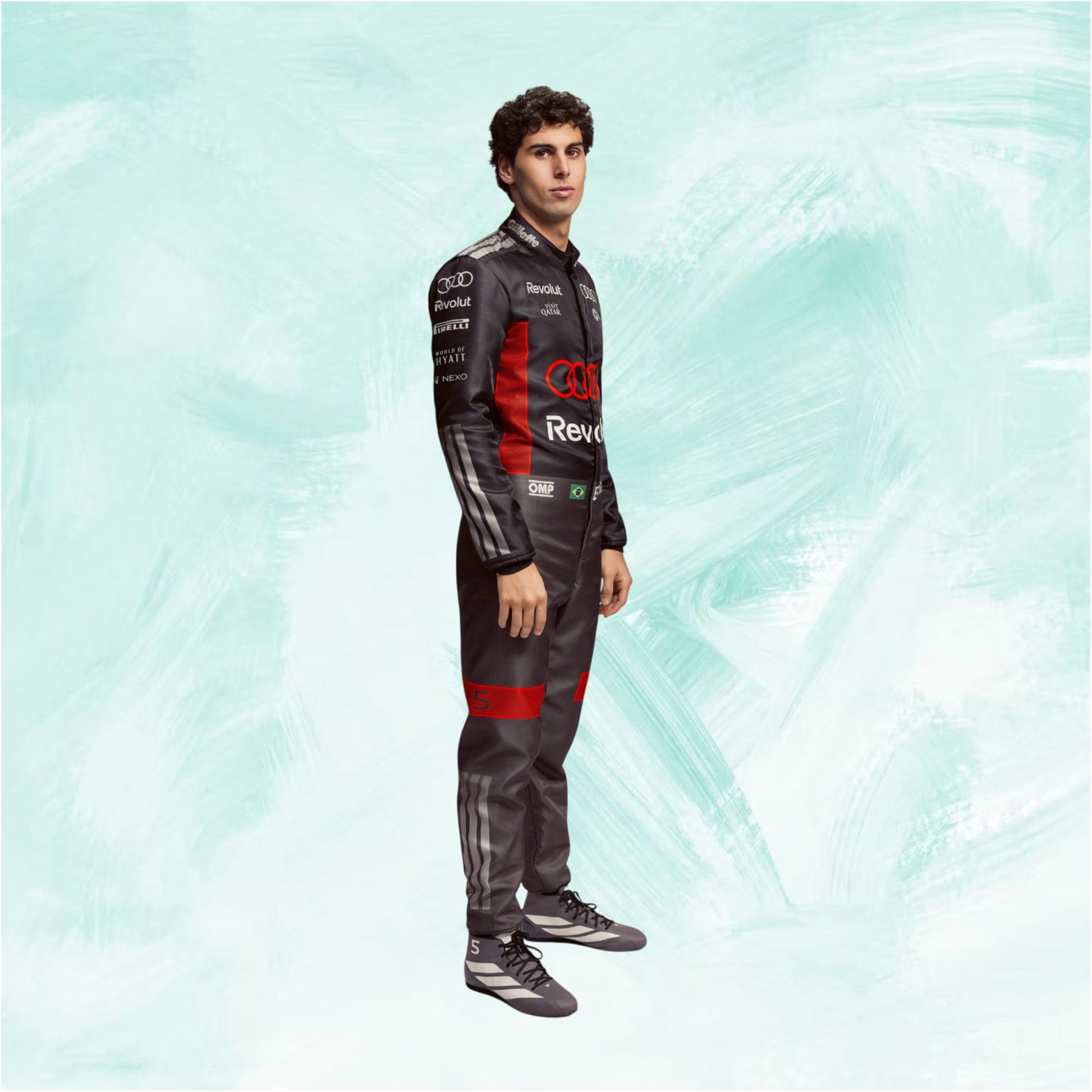 Gabriel Bortoleto 2026 Audi F1 Race Suit