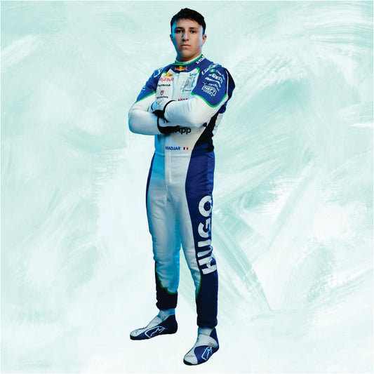 Isack Hadjar 2025 Visa Cash App RB F1 Team Replica Racing Suit