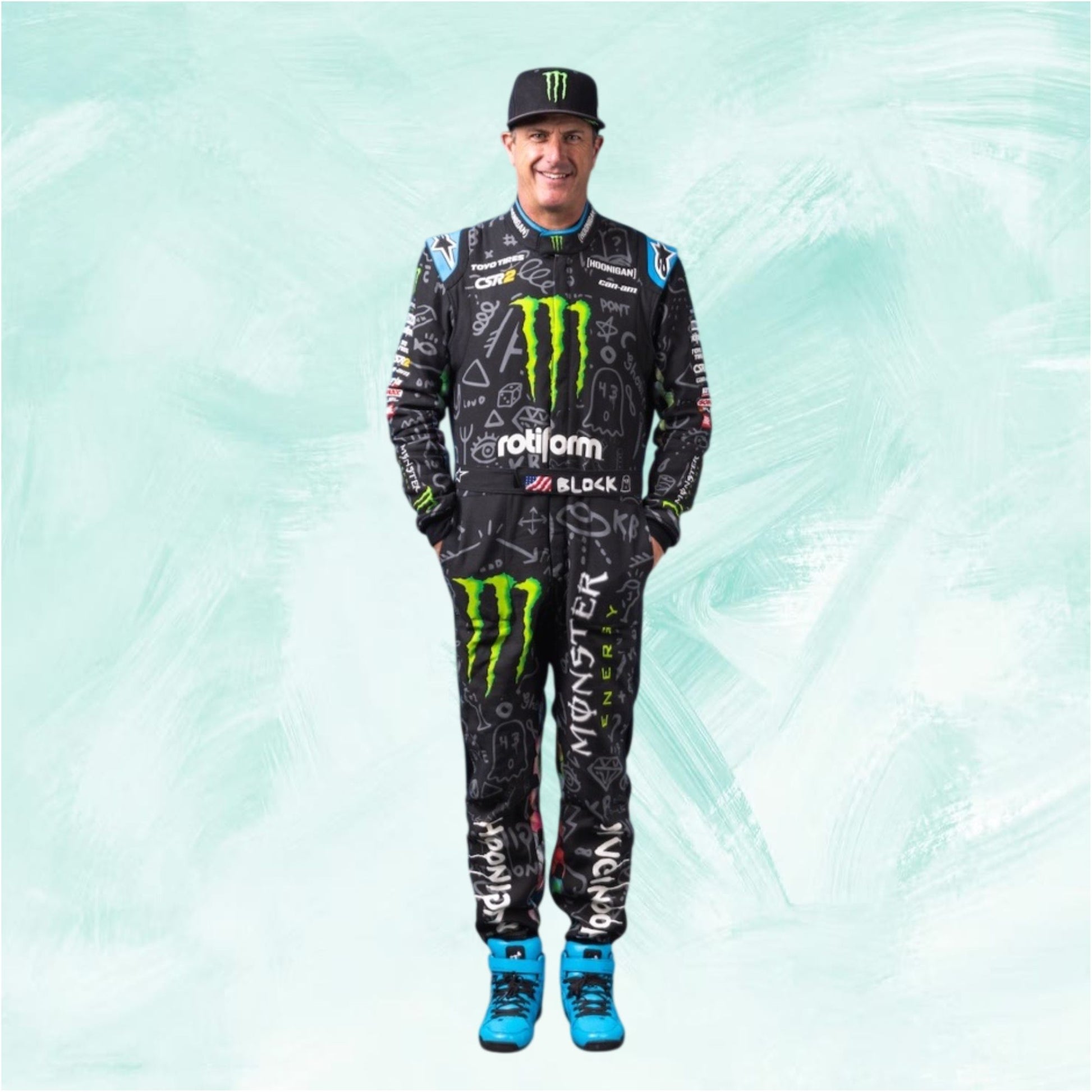Ken Block 2022 Monster Karting Race Suit