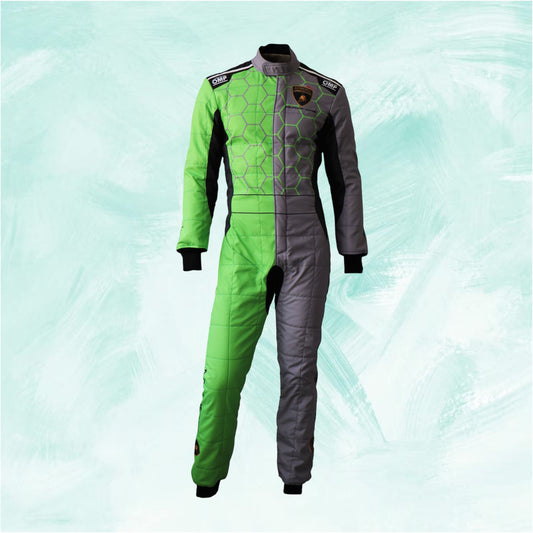 Lamborghini omp go kart suit