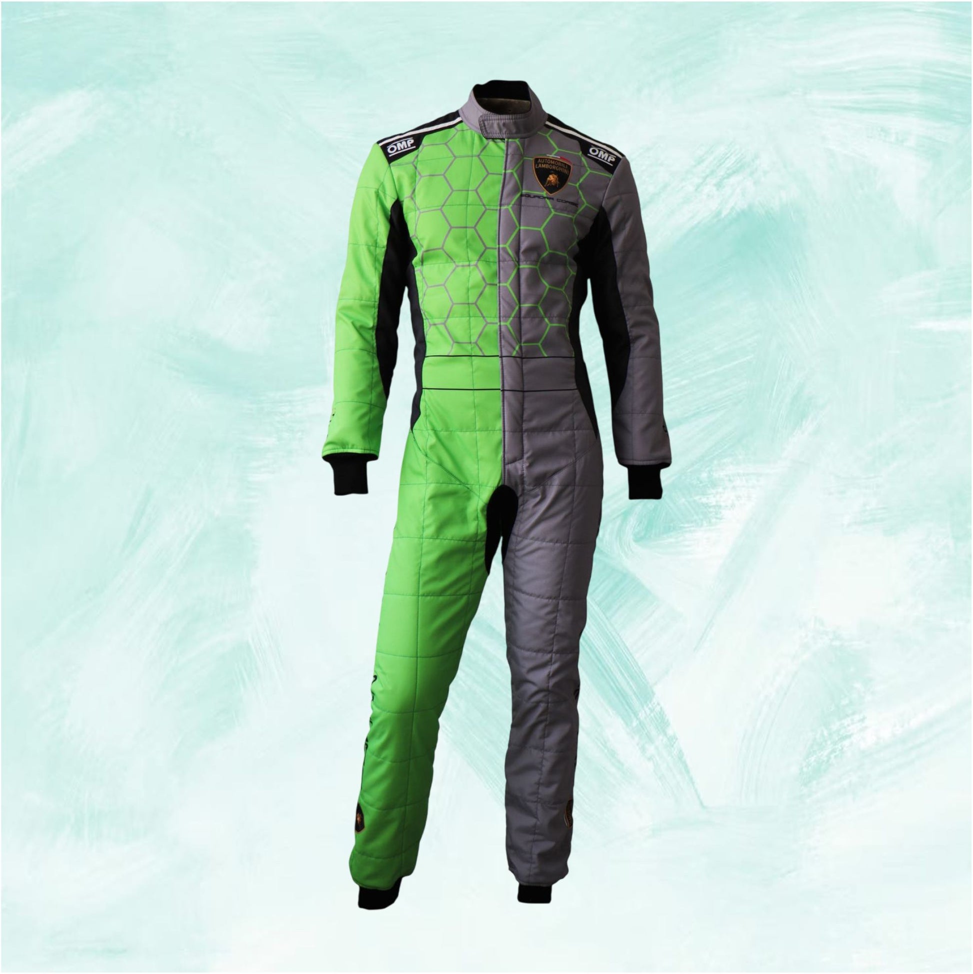 Lamborghini omp go kart suit