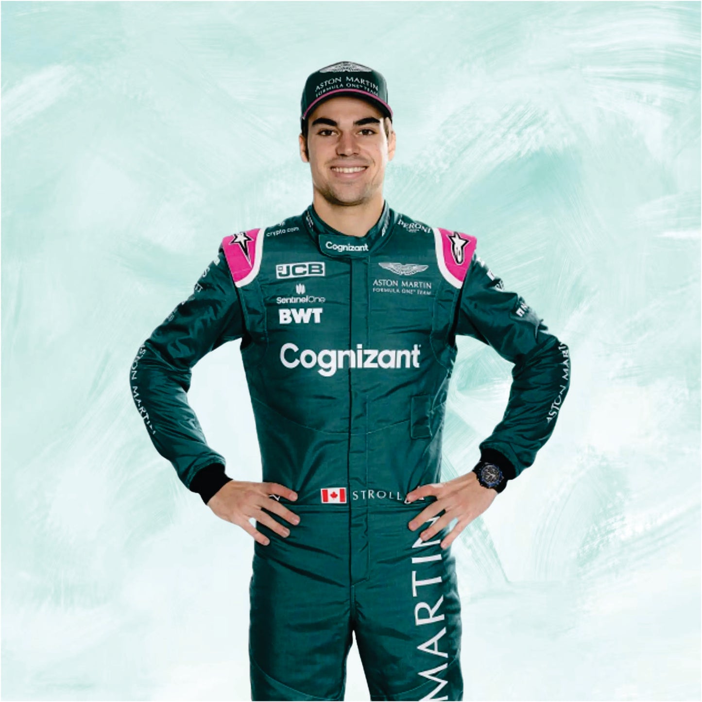 Lance Stroll 2022 Aston Martin f1 race suit