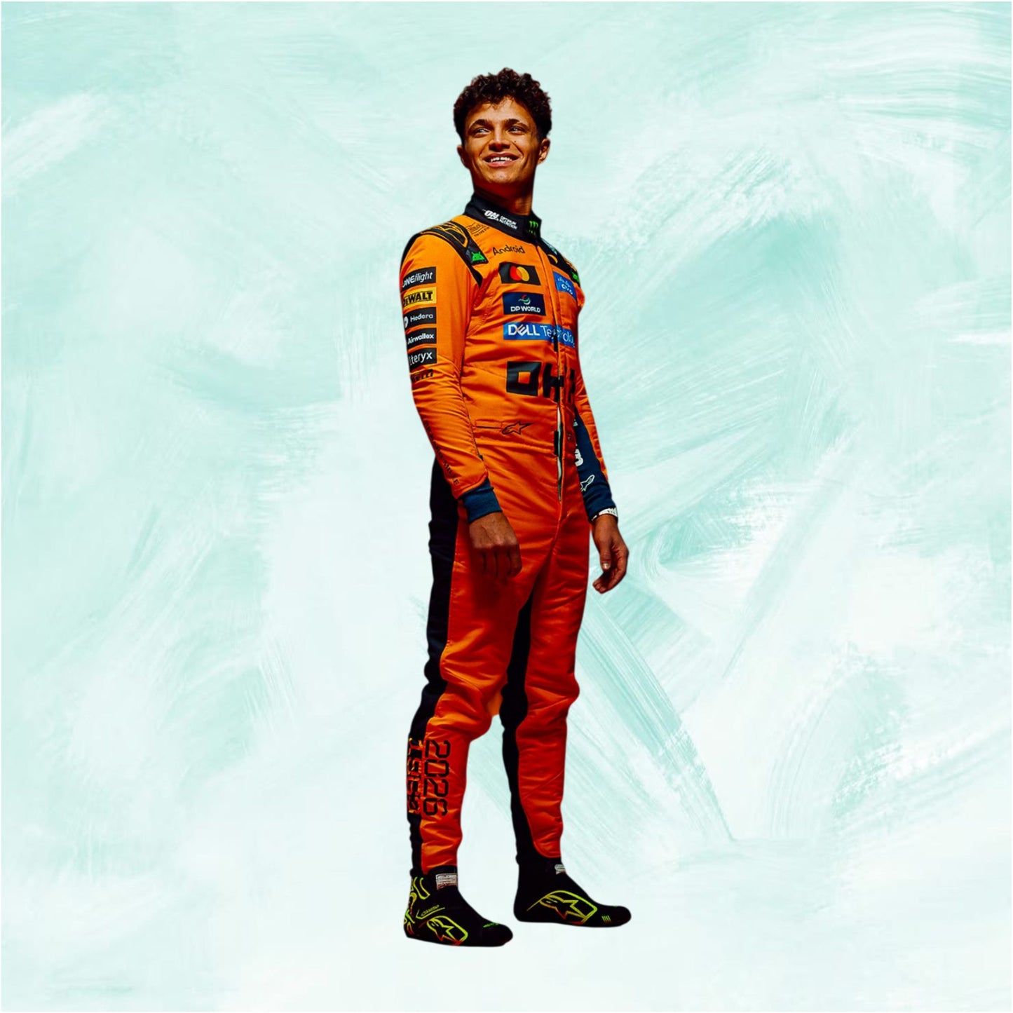 Lando Norris 2026 McLaren F1 Racing Suit