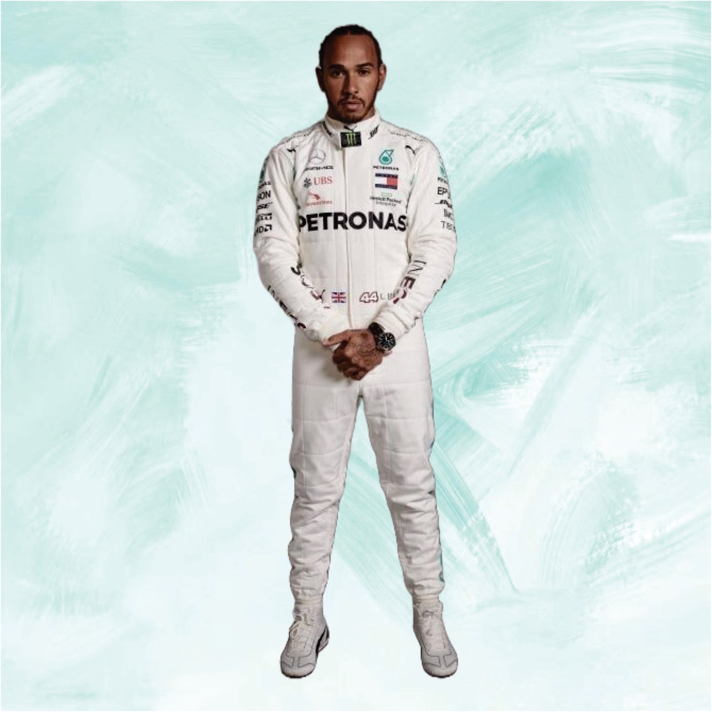 Lewis Hamilton 2017 f1 suit