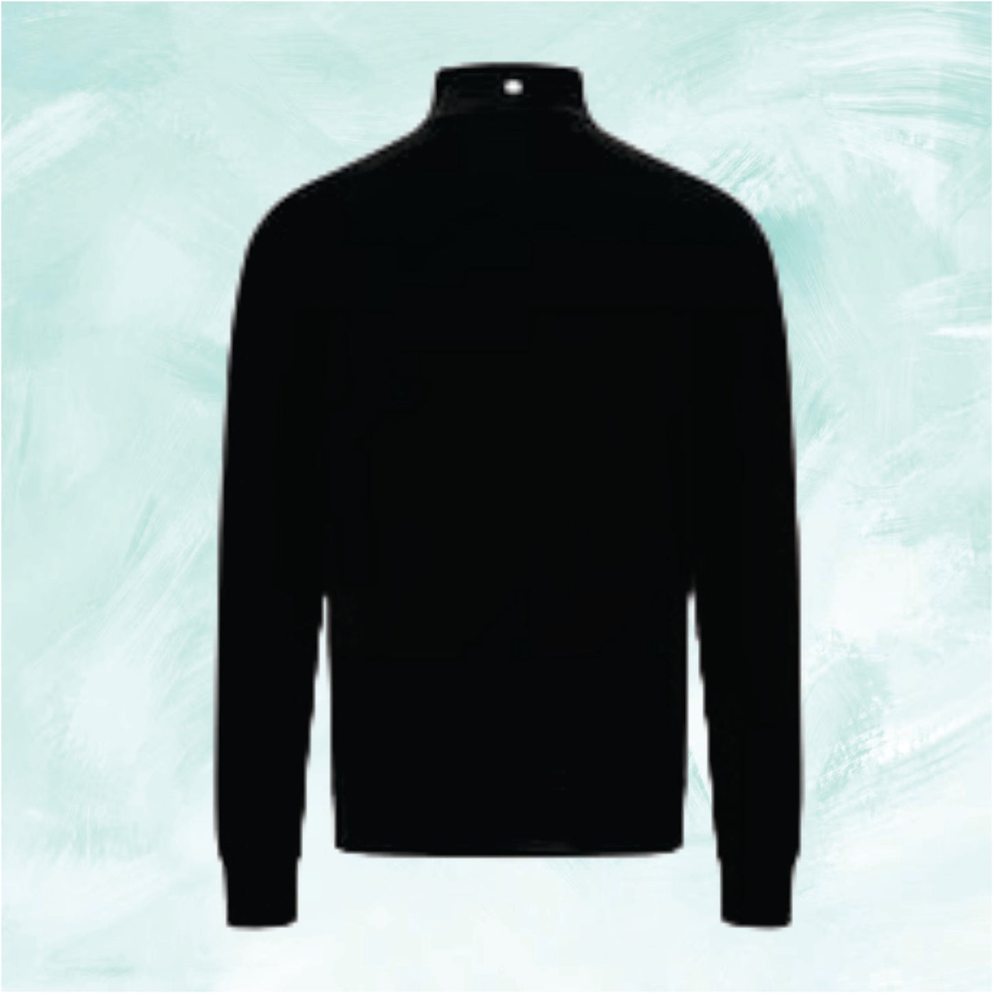 Mens Sweatshirt Mercedes Zip Pocket black