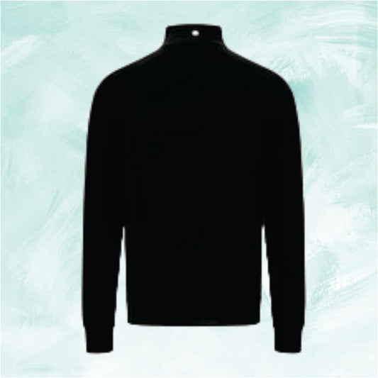 Mens Sweatshirt Mercedes Zip Pocket black