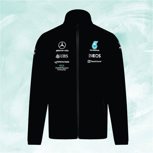 Mercedes F1 Mens Softshell Jacket Black
