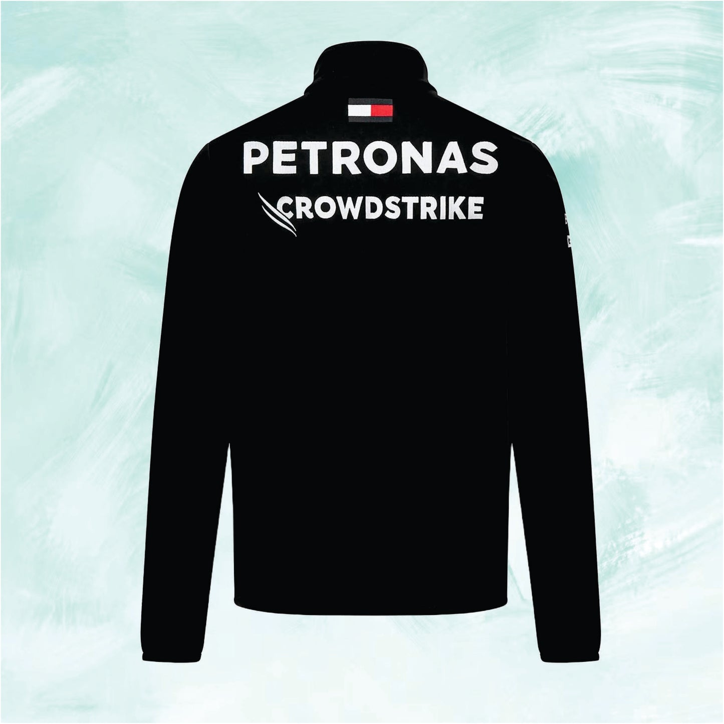 Mercedes 2023 F1 Mens Softshell Jacket Black
